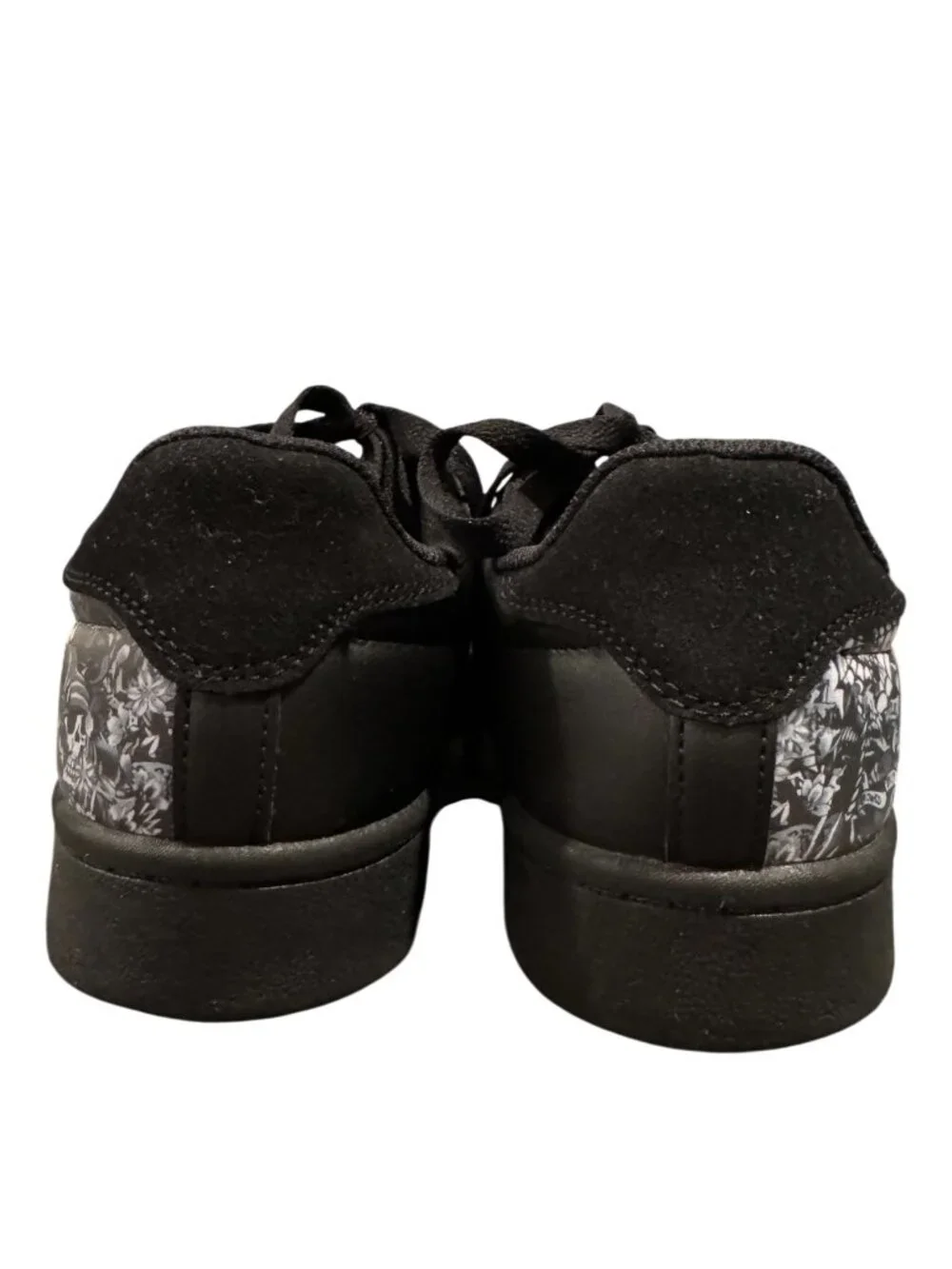 Ed Hardy Love Kills Slowly Sneakers Men’s 8.5 Black Tattoo Graphic Y2K EUC